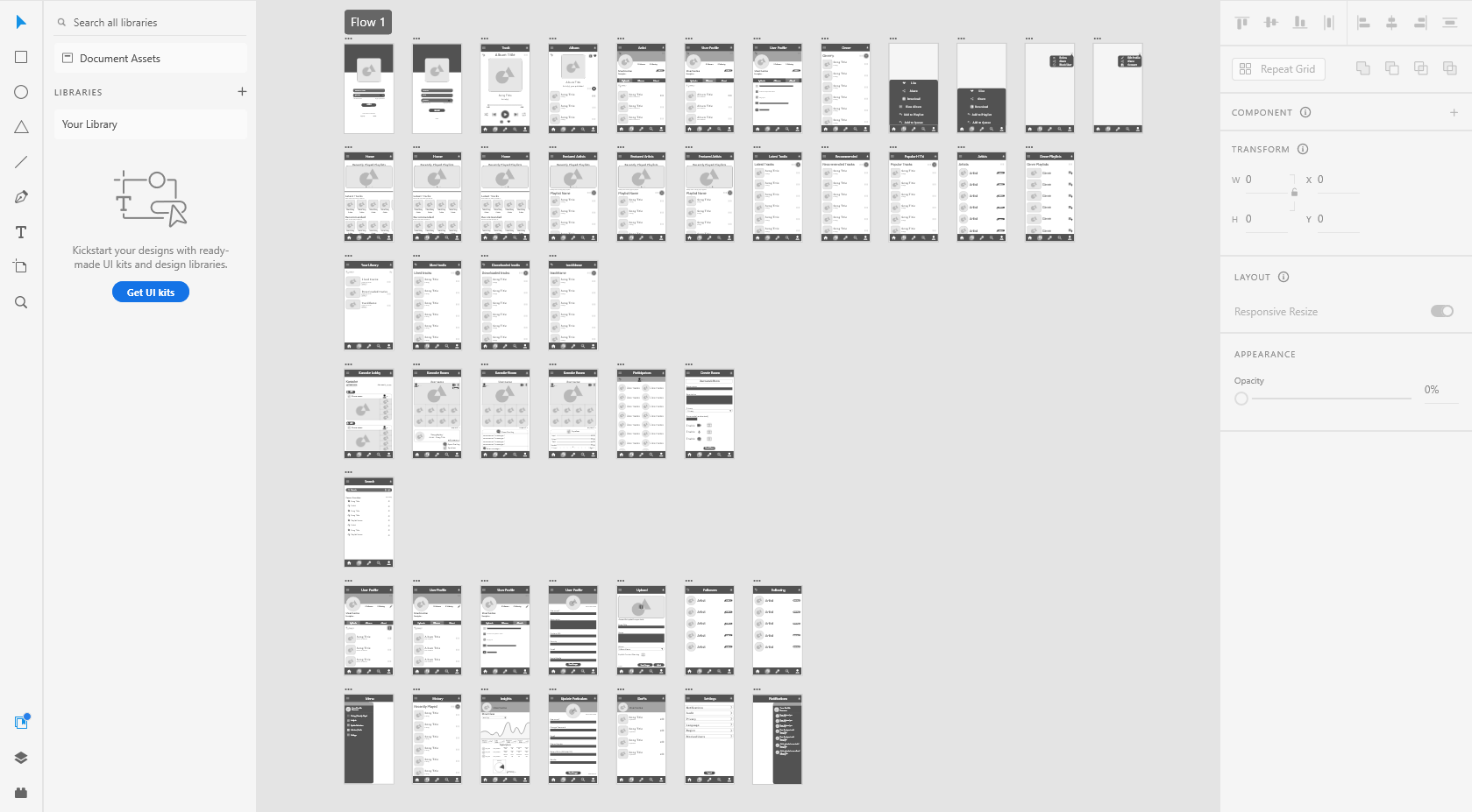Low fi wireframe 1